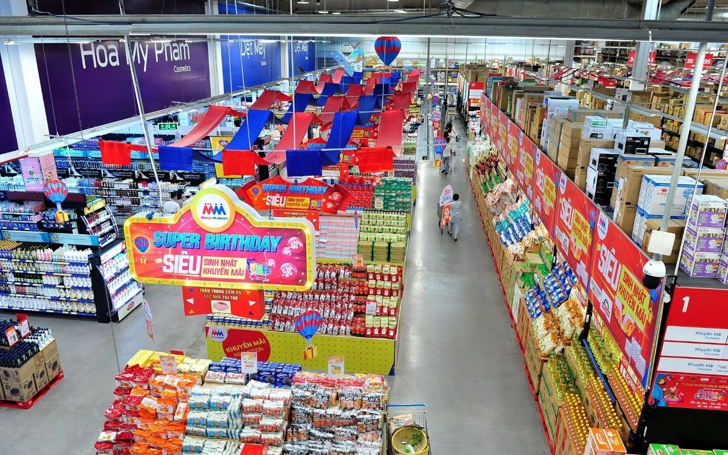 Demand stimulus solutions have been implemented to develop the domestic market - photo: MM Mega Market
