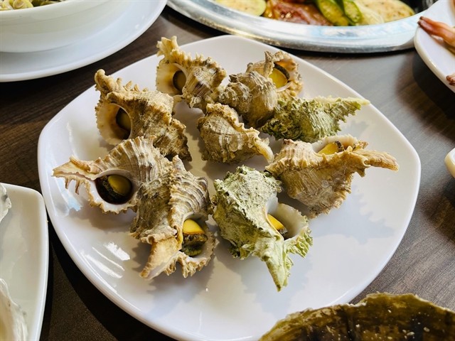 Foodies like cactus spiny snail dish and it is a rich source of protein and vitamins. Photo buffetposeidon.com Foodies like cactus spiny snail dish and it is a rich source of protein and vitamins. Photo buffetposeidon.com