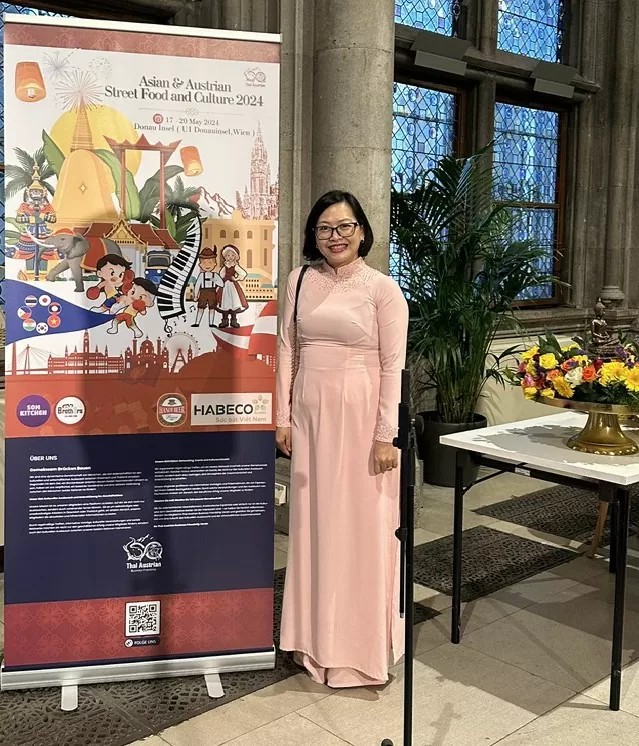 Dinh Thi Hoang Yen, Head of the Vietnam Trade Office in Austria (concurrently Slovenia) - photo: Vietnam Trade Office in Austria (concurrently Slovenia)