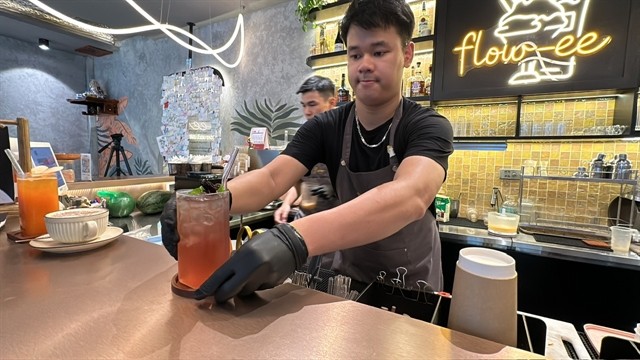 INSPIRED: Nguyễn Thái Hà has gained lots of confidence at the job. VNS Photo Lê Hương INSPIRED: Nguyễn Thái Hà has gained lots of confidence at the job. VNS Photo Lê Hương