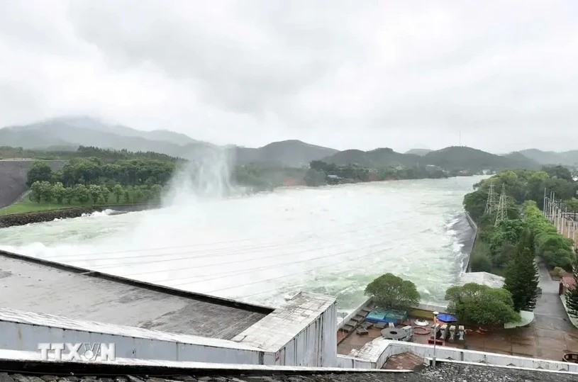 A view of Thac Ba hydropower reservoir (Photo published by VNA) A view of Thac Ba hydropower reservoir (Photo published by VNA)