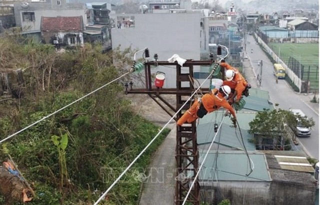 Power restored to nearly 99pct of typhoon-affected clients