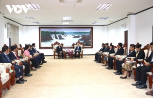 Vietnamese, Lao Party commissions enhance cooperation
