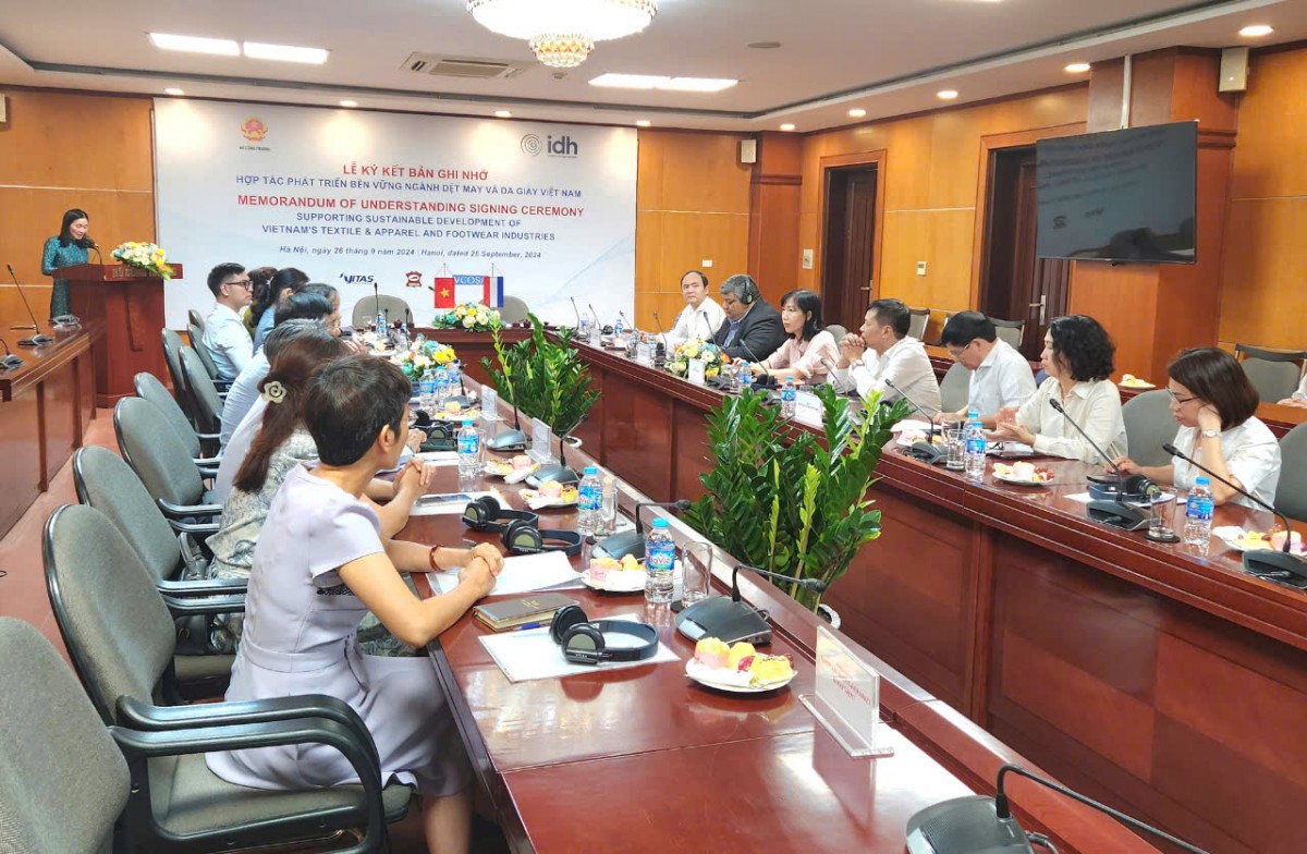 The Ministry of Industry and Trade and IDH cooperate to promote sustainable development