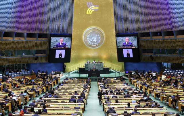 GLOBAL STATESMAN: Party General Secretary and President Tô Lâm delivers his speech at the first plenary session of the United Nations Summit of the Future. VNA/VNS Photo
