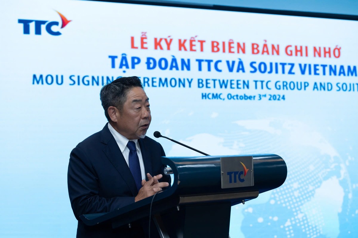 Mizushima Kozo, General Director of Sojitz Vietnam, affirmed that the signing of the MoU will mark the beginning of a collaborative development between the two parties