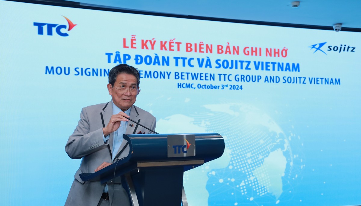 Dang Van Thanh, Chairman of TTC Group, expressed his confidence that after this signing, both parties will have more opportunities to develop sustainably together