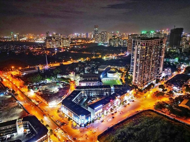 Mỗ Lao ward in Hà Đông, Hà Nội, which underwent a remarkable transformation from a rural to an urban area. VNA/VNS Photo Tuấn Anh