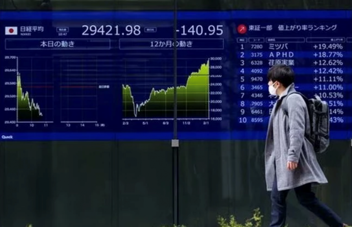 Asian shares plunge to 3-week bottom. Photo: Stockbiz