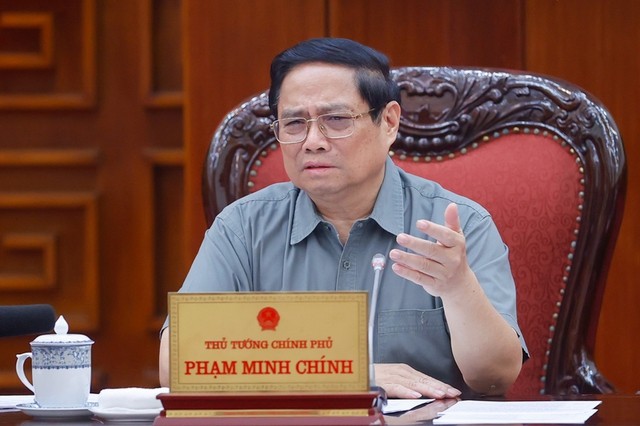 Prime Minister Pham Minh Chinh. Photo: VGP