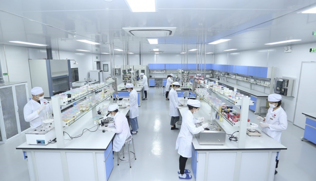 Thai Huong Group produces two million products each month, well meeting the market demand 