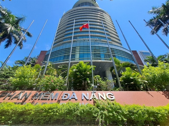 A building of the Đà Nẵng Software Park No 1 in Quang Trung street. The park was recognised as the centralised information technology zone from 2017. VNS Photo Công Thành 