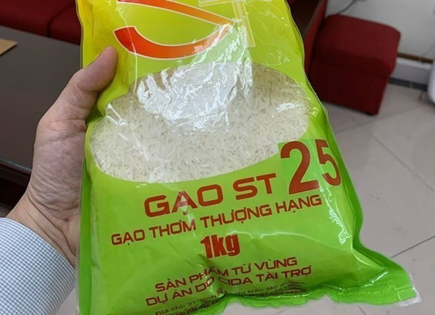 Việt Nam's ST25 rice. — VNA/VNS Photo