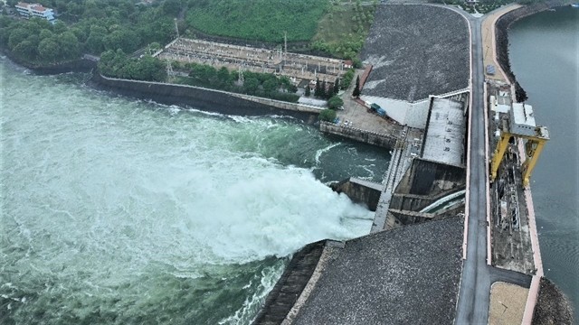 The Thác Bà hydropower reservoir in Yên Bái Province. — VNA/VNS Photo