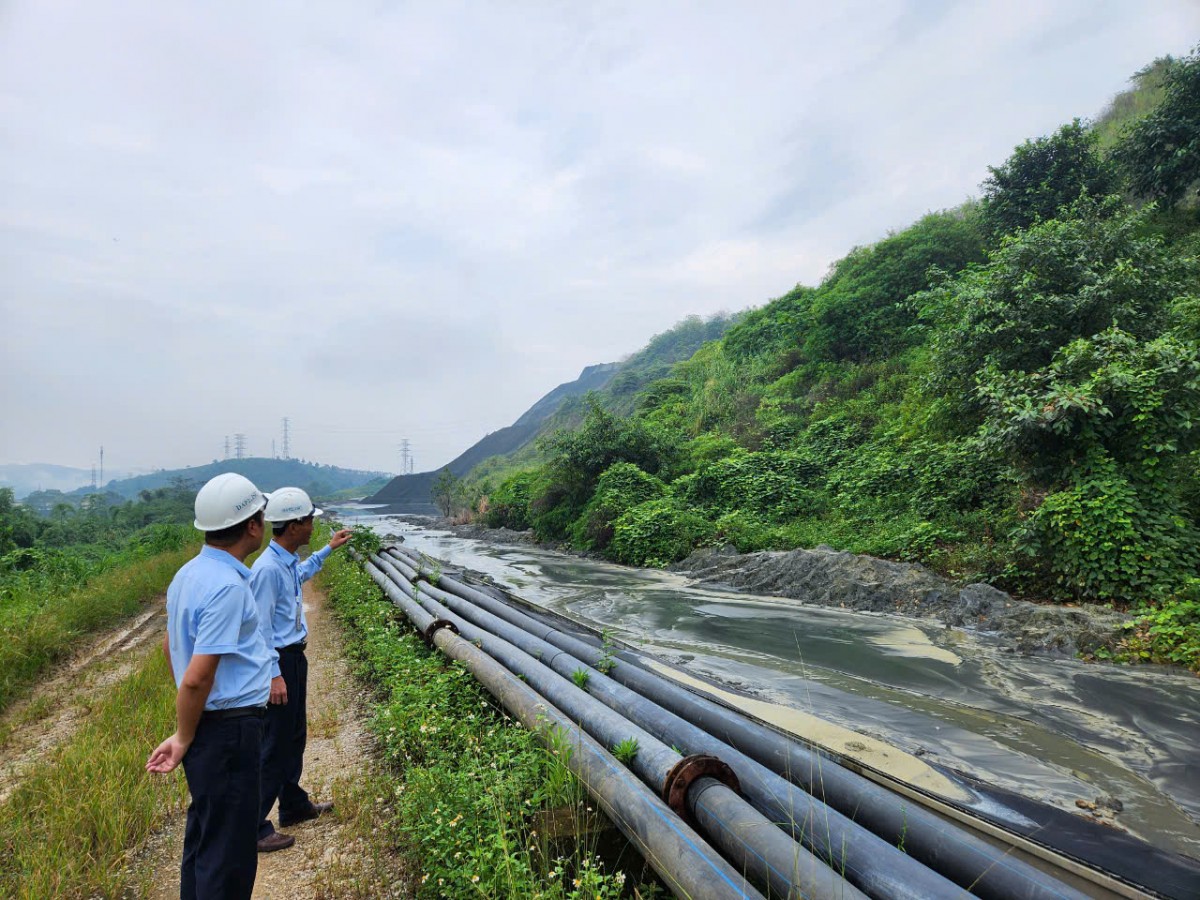 Ash and slag storage site of the DAP2 - Vinachem Joint Stock Company