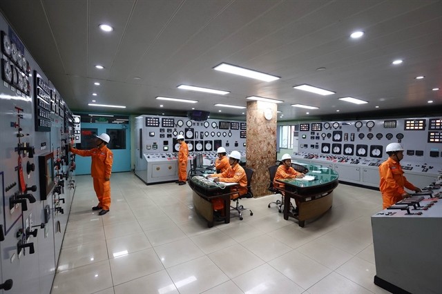 The operation centre of Thủ Đức Thermal Power Plant. — VNA/VNS Photo Huy Hùng