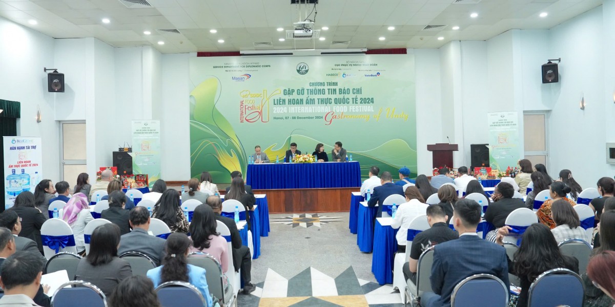 An overview of the press conference launching the 2024 International Food Festival – Photo: Trong Tan An overview of the press conference launching the 2024 International Food Festival – Photo: Trong Tan
