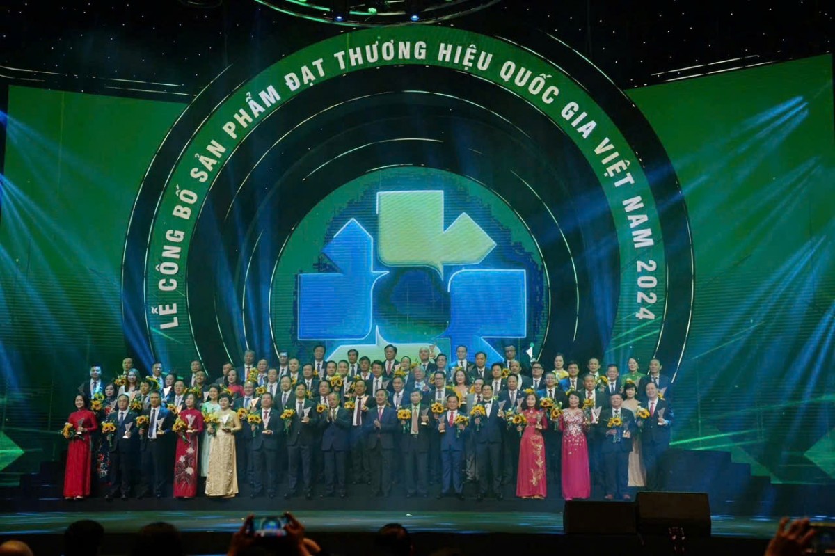 Ceremony honoring products awarded the National Brand Award 2024