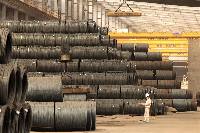 Việt Nam’s steel output is forecast to reach 30 million tonnes this year, up seven per cent over 2023. — VNA/VNS Photo Tuấn Anh