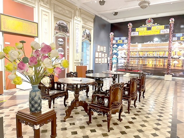 A collection of more than 300 photos, documents and objects highlighting the history and culture of Huế Citadel are displayed at the exhibition. — Photo courtesy of HCM City Museum