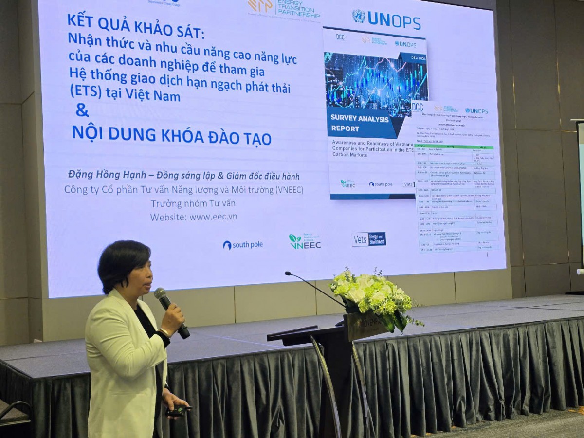 Steel, thermal power participate in training course on ETS and carbon markets