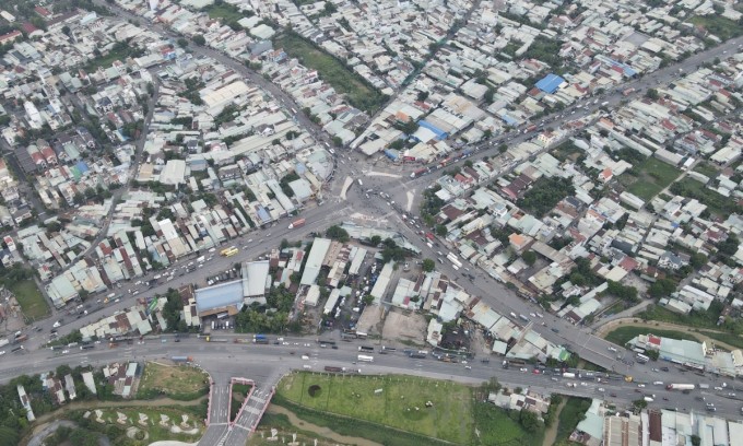 An intersection in southern Dong Nai Province. Photo by VnExpress/Phuoc Tuan An intersection in southern Dong Nai Province. Photo by VnExpress/Phuoc Tuan