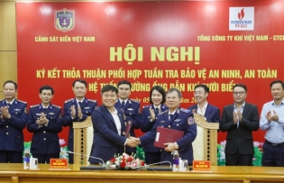 PV GAS, Vietnam Coast Guard sign agreement for further cooperation