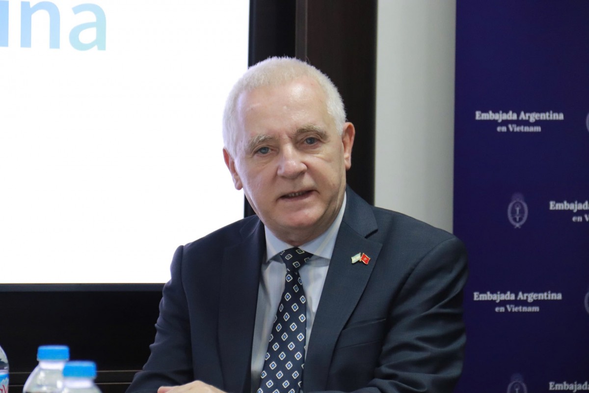 Argentine Ambassador to Vietnam Marcos Antonio Bednarski