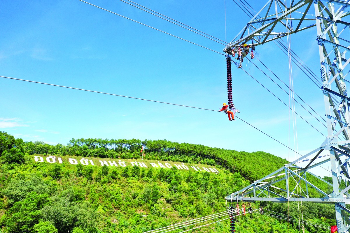 The 500kV circuit-3 transmission line project showcases Vietnam’s self-reliance, resilience, aspiration, and determination