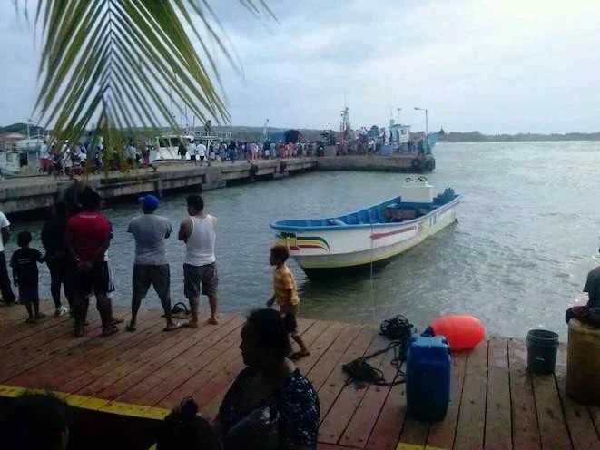 A port at Corn Islands, Nicanagua. (Photo: La Prensa)