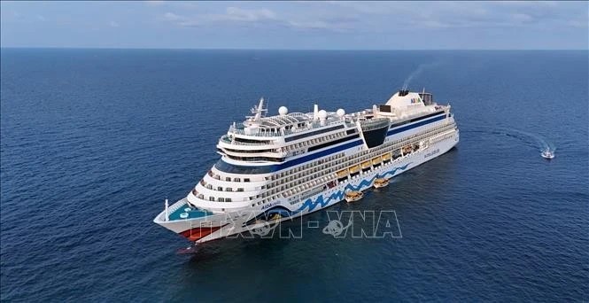 Luxury cruise ship Aida Stella (Photo: VNA)