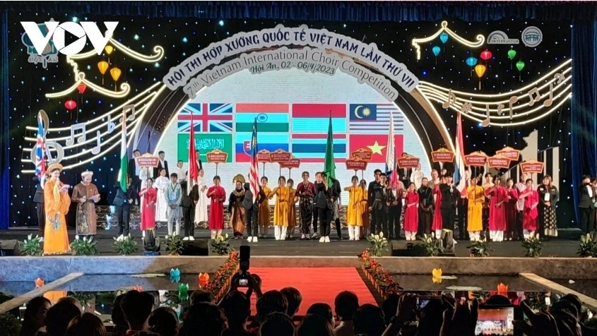 The 7th Vietnam International Choir Competition opens in Hoi An ancient city in 2023.