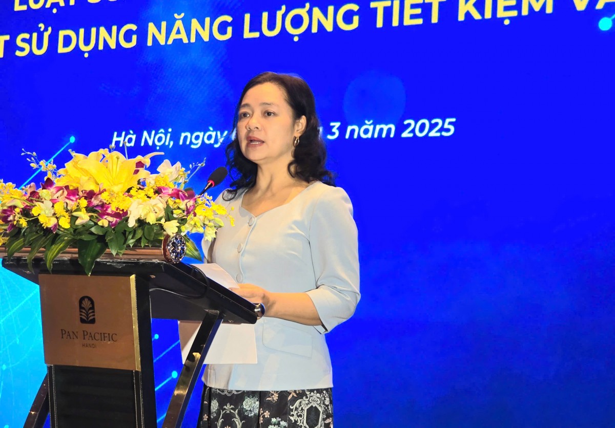 Nguyen Thi Lam Giang, Head of the Ministry of Industry and Trade’s Energy Efficiency and Sustainable Development Department