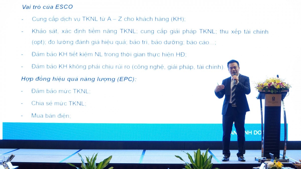 Tran Viet Nguyen, Deputy Head of the Business Department at EVN