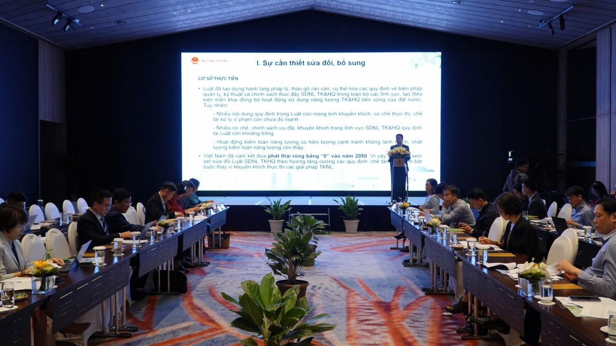 The March-5 conference to gather feedback on the Draft Law on Energy Efficiency and Conservation