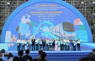 Ben Thanh – Suoi Tien metro line officially inaugurated