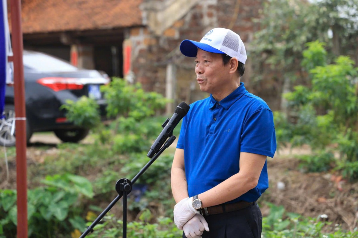 Truong Minh Tien, Chairman of the Hanoi UNESCO Association and member of the Hanoi UNESCO Travel Club