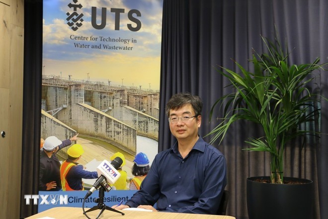 Professor Nghiem Duc Long, Director of the Centre for Technology in Water and Wastewater at the University of Technology Sydney. (Photo: VNA)