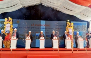 Work begins on two construction material plants in Hue