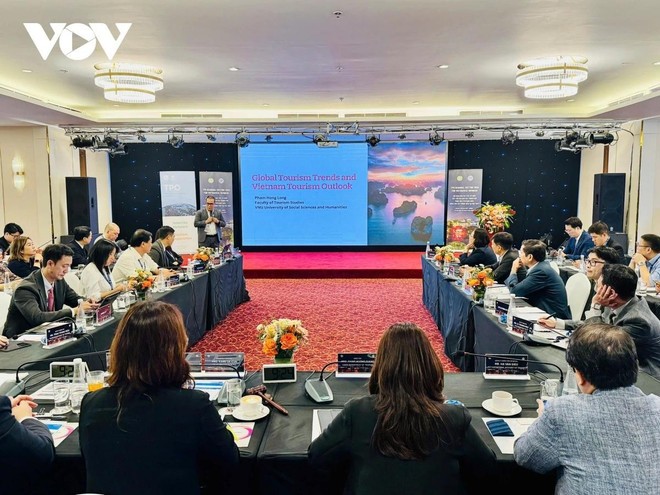 The Tourism Promotion Organisation for Global Cities (TPO) Regional Meeting 2025 for Vietnamese Members takes place in Hanoi. (Photo: VOV)