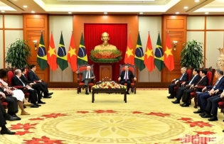 Vietnam values Brazil as key partner in foreign policy in Latin America: Party chief