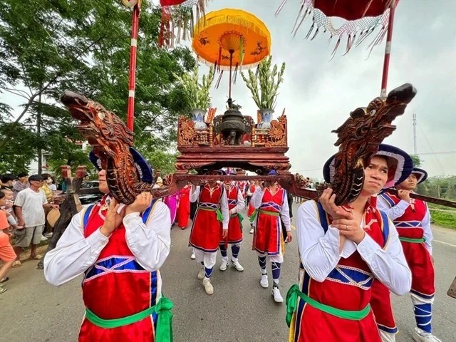 This year's Huung Kings’ Festival features a variety of unique activities that embody the heroic spirit of the Hùng Kings era while maintaining a connection to contemporary society. (Photo:VNA)