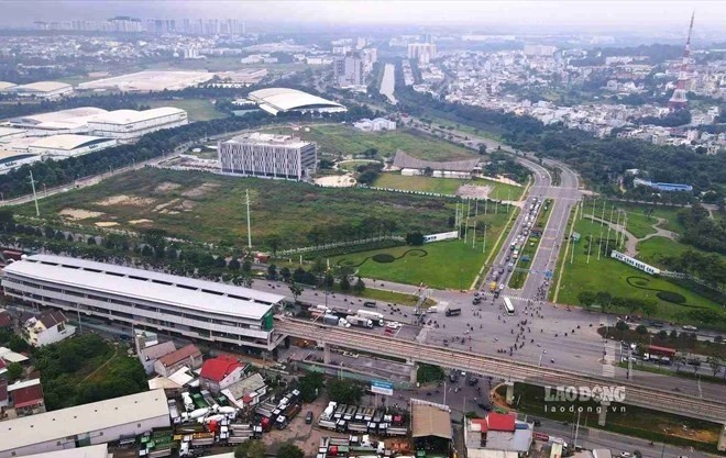 The Saigon High-tech Park where Intel factory is located. (Photo: laodong.vn)