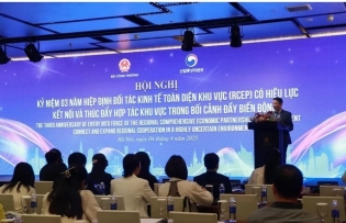 RCEP agreement marks three years of advancing regional trade cooperation