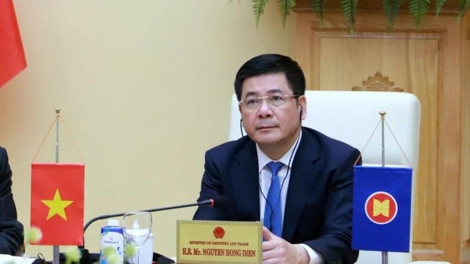 Minister of Industry and Trade Nguyen Hong Dien (Photo: VNA)