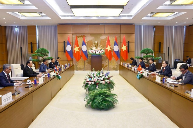 Lao Prime Minister Sonexay Siphandone is in Hanoi for the 4th Partnership for Green Growth and the Global Goals (P4G) Summit. (Photo: VNA)