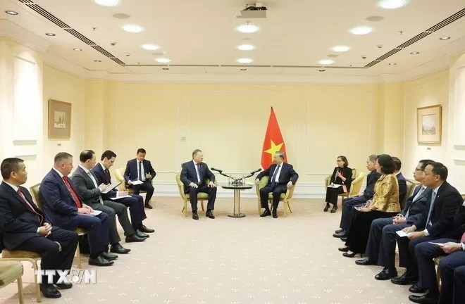 General Secretary To Lam received Mr. Sergei Kudryashov, General Director of Russia's Zarubezhneft Oil and Gas Joint Stock Company. (Photo: Thong Nhat/ VNA) General Secretary To Lam received Mr. Sergei Kudryashov, General Director of Russia's Zarubezhneft Oil and Gas Joint Stock Company. (Photo: Thong Nhat/ VNA)