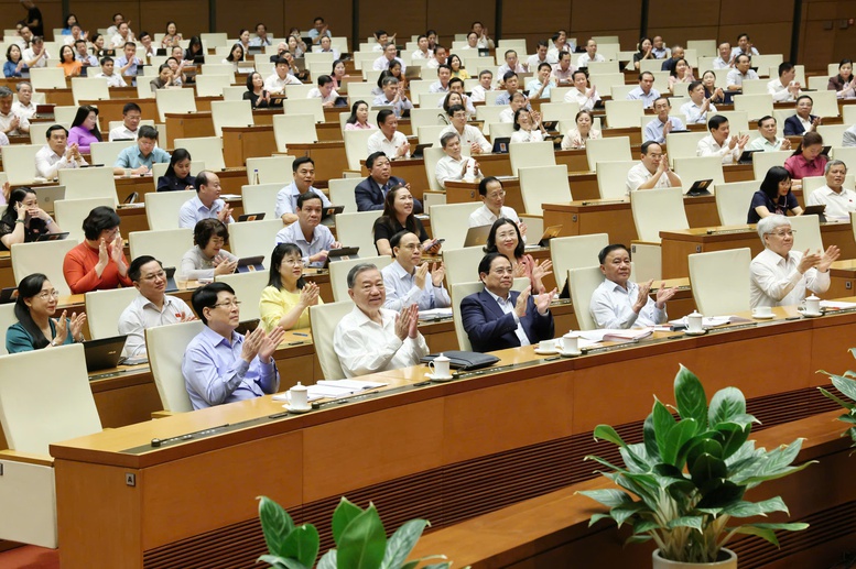 National Assembly adopts revised Constitution- Ảnh 1. National Assembly adopts revised Constitution- Ảnh 1.