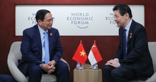 Vietnamese, Singaporean Prime Ministers meet in Tianjin