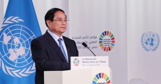 PM Pham Minh Chinh delivers keynote speech at 2nd plenary session of UN Ocean Conference
